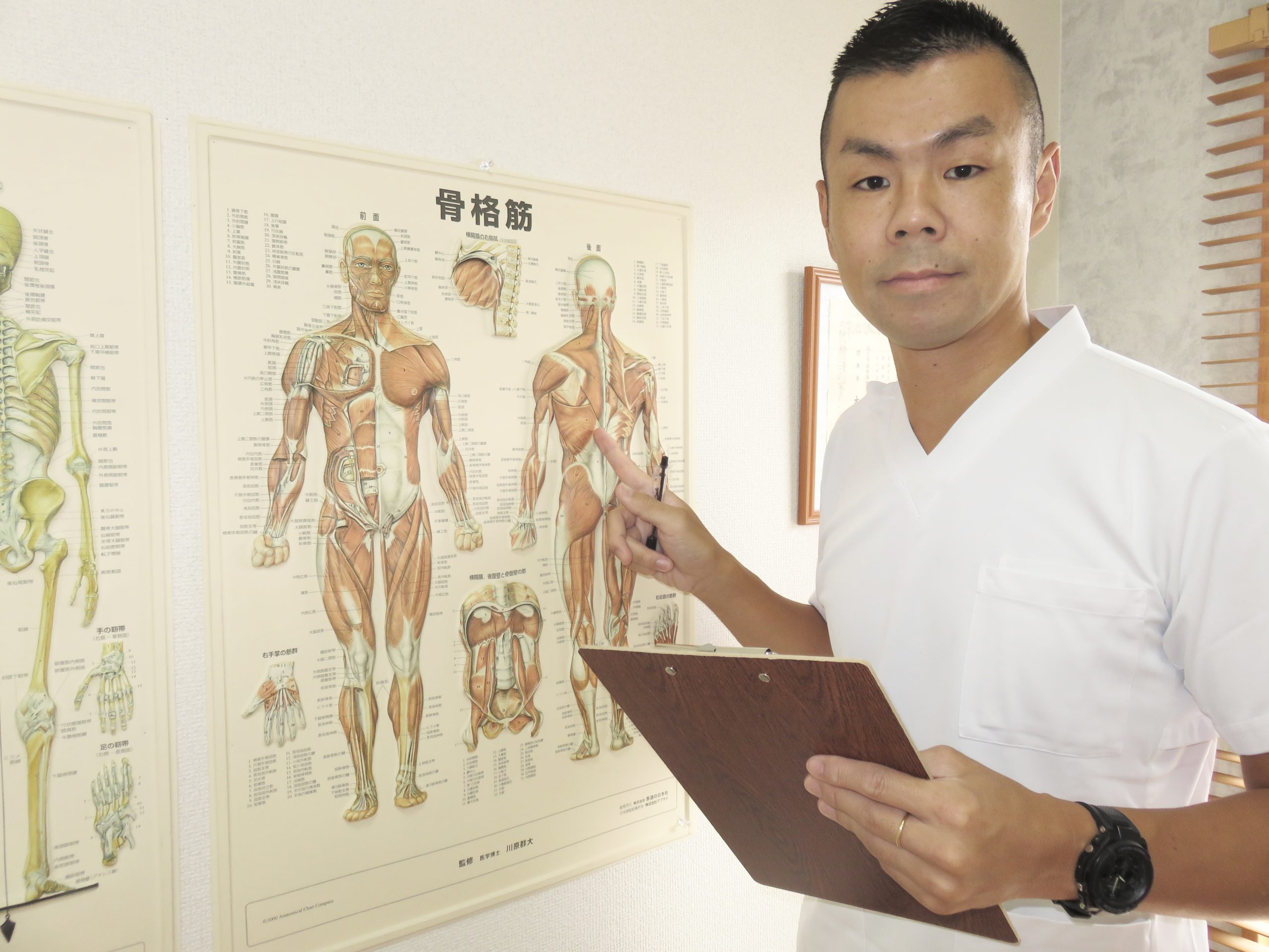 慢性痛専門ひろの整体院の院長廣野洋平の自己紹介イメージ