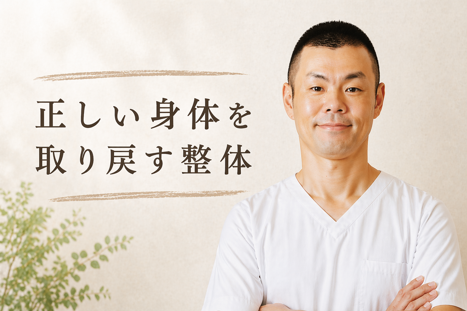 慢性痛専門ひろの整体院　ホームページイメージ